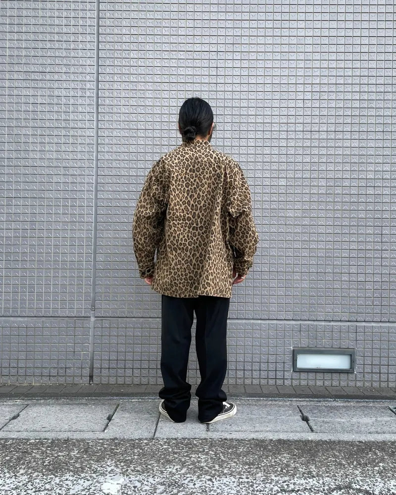 WACKO MARIA / LEOPARD FATIGUE JACKET (24FWE-WMO-ML04)