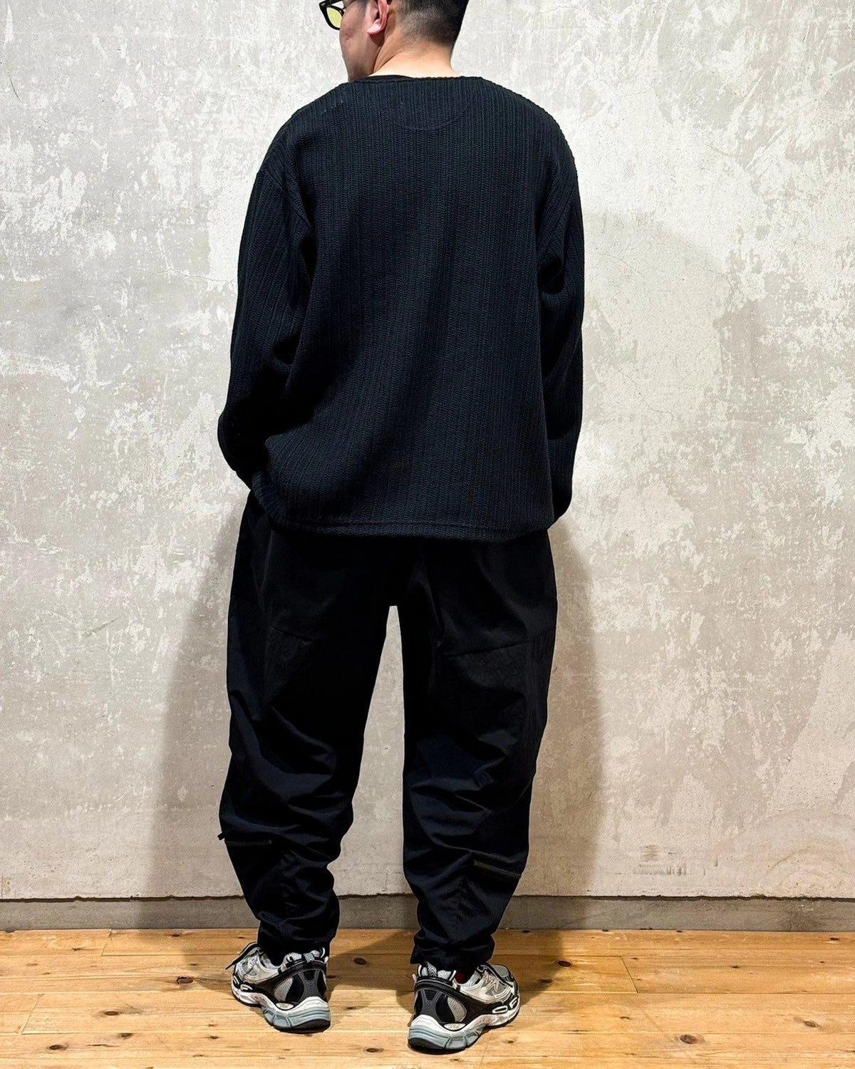 White Mountaineering  / RASCHEL SHIRRING PULLOVER (WM2571510)