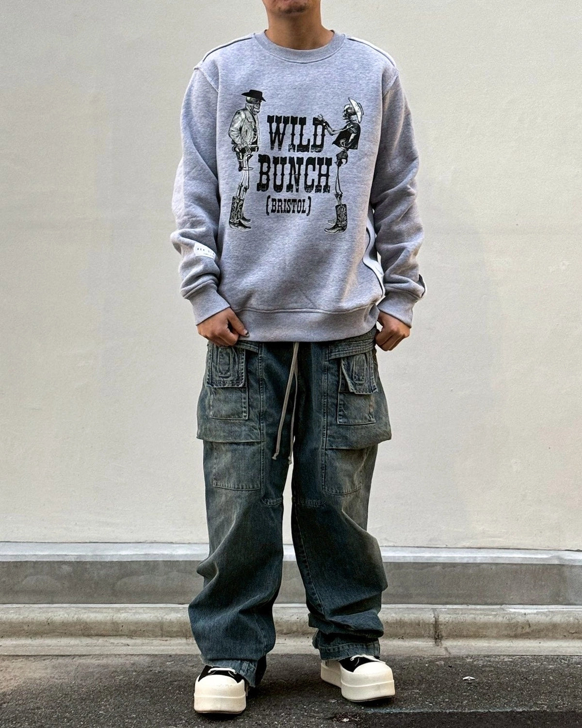 WILD BUNCH × AKA SIX × FRAGMENT / SWEATSHIRT -COWBOYS (SGC01)