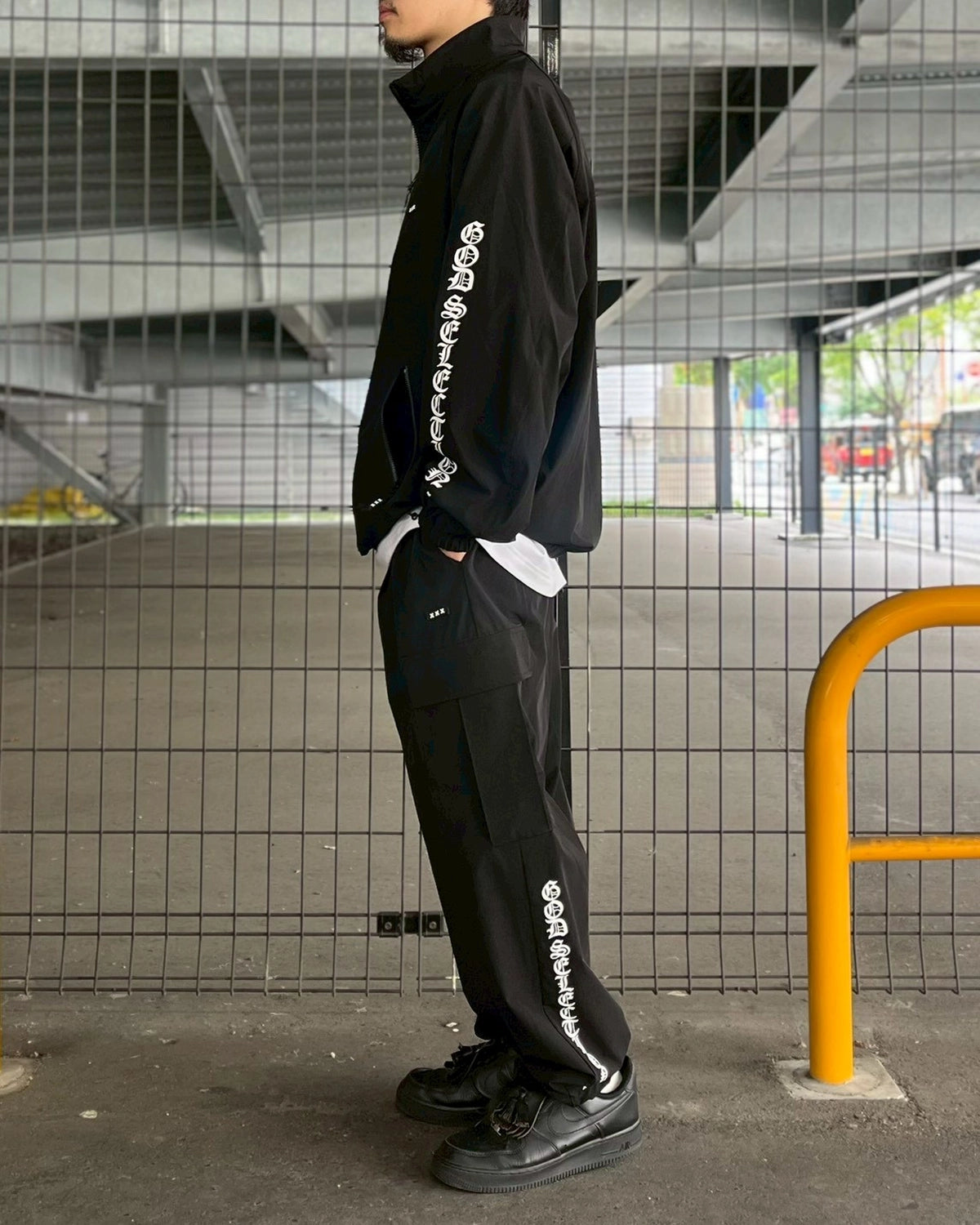 GOD SELECTION XXX / HALF ZIP JACKET (GX-S25-JK-02)