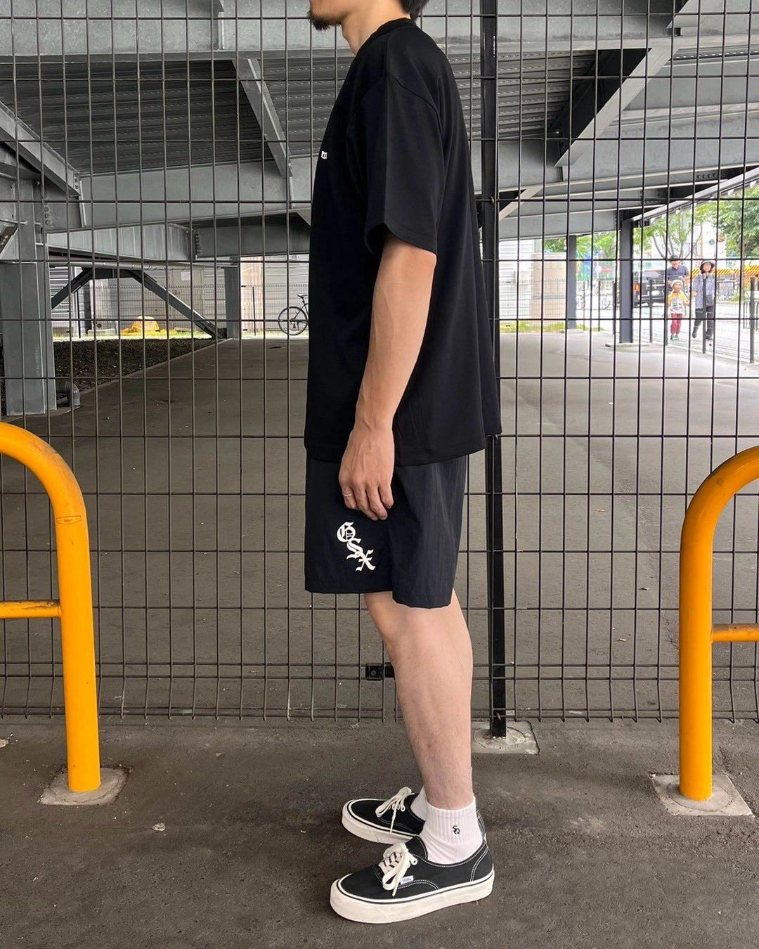 GOD SELECTION XXX / Mini Box Logo Mock Neck Tee (GX-S26-CS-09)