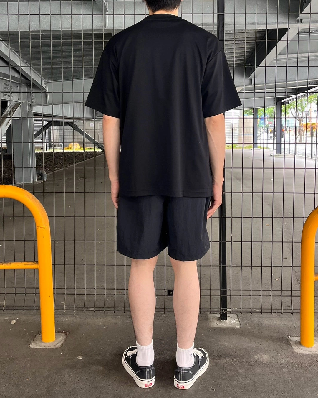 GOD SELECTION XXX / Mini Box Logo Mock Neck Tee (GX-S26-CS-09)