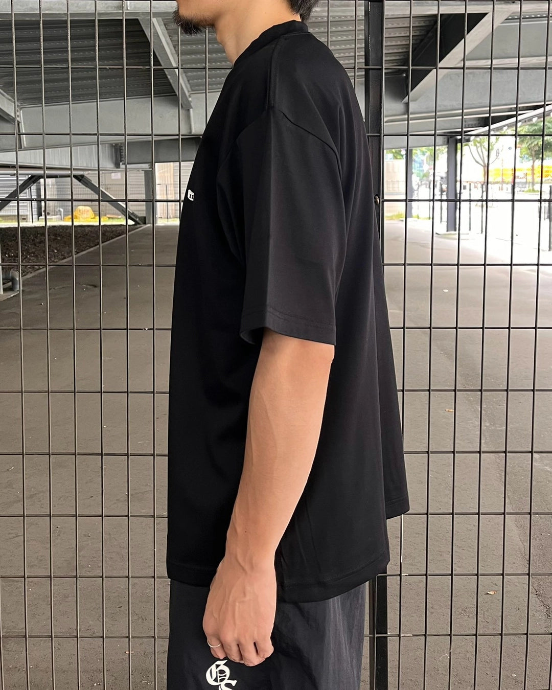 GOD SELECTION XXX / Mini Box Logo Mock Neck Tee (GX-S26-CS-09)