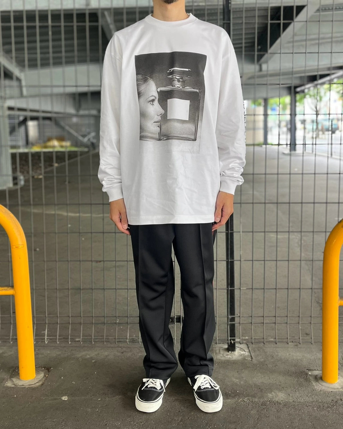 GOD SELECTION XXX / Perfume Photo Graphic Long Sleeve Tee (GX-S26-LT-03)