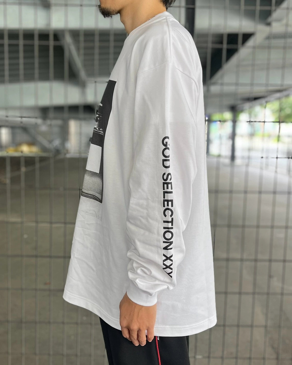 GOD SELECTION XXX / Perfume Photo Graphic Long Sleeve Tee (GX-S26-LT-03)