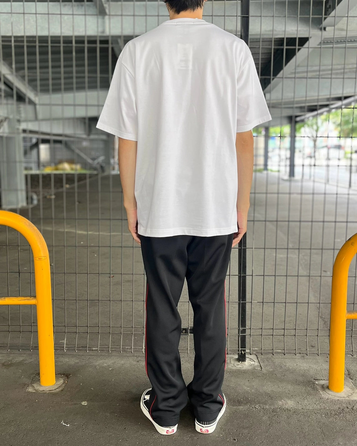 GOD SELECTION XXX / Box Logo "Brass Knuckle Scissors" Photo Tee (GX-S26-ST-20)