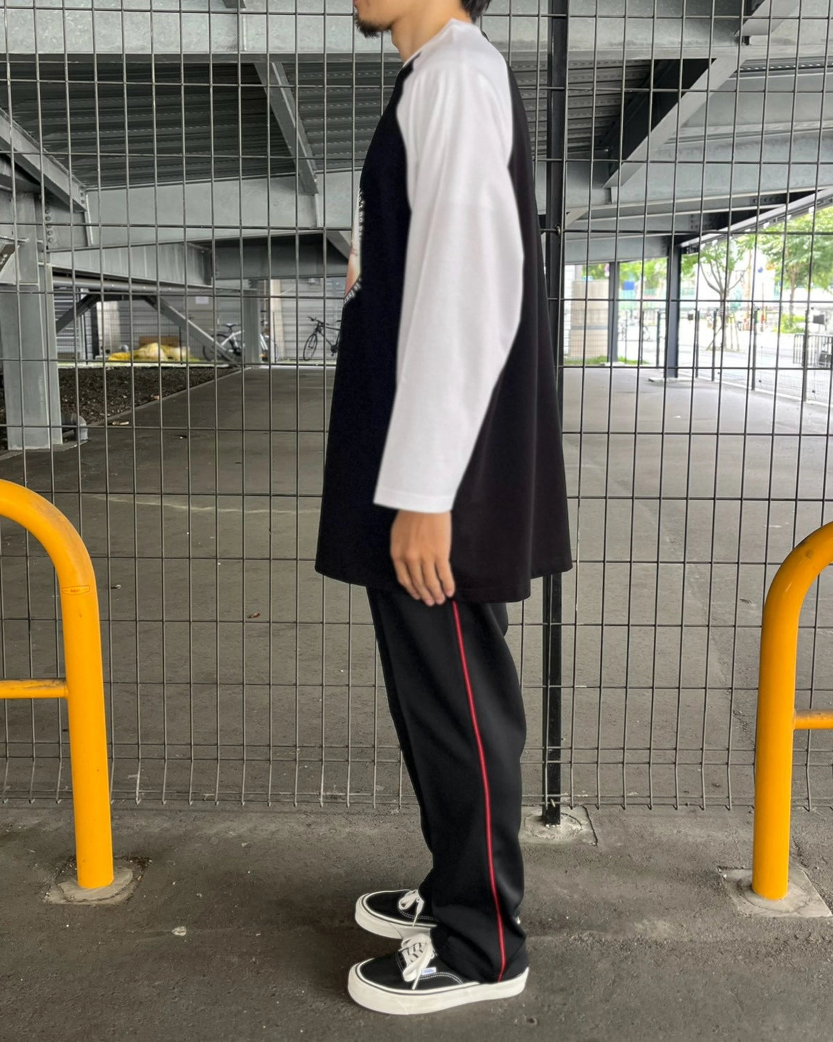 GOD SELECTION XXX / Box Logo "This is ART" Photo Graphic Raglan Sleeve Tee (GX-S26-RT-02)