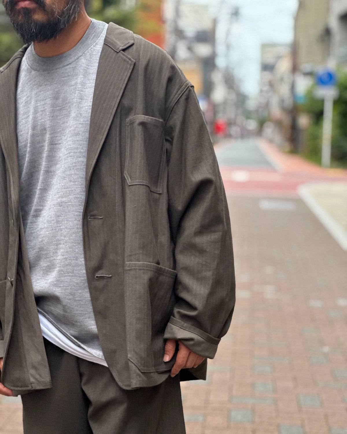YOKO SAKAMOTO / WORK SUIT JACKET (YS-26AW-45)