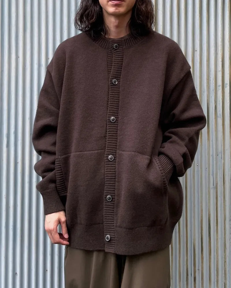 YOKO SAKAMOTO / KNIT COACH JACKET (YS-24AW-97)