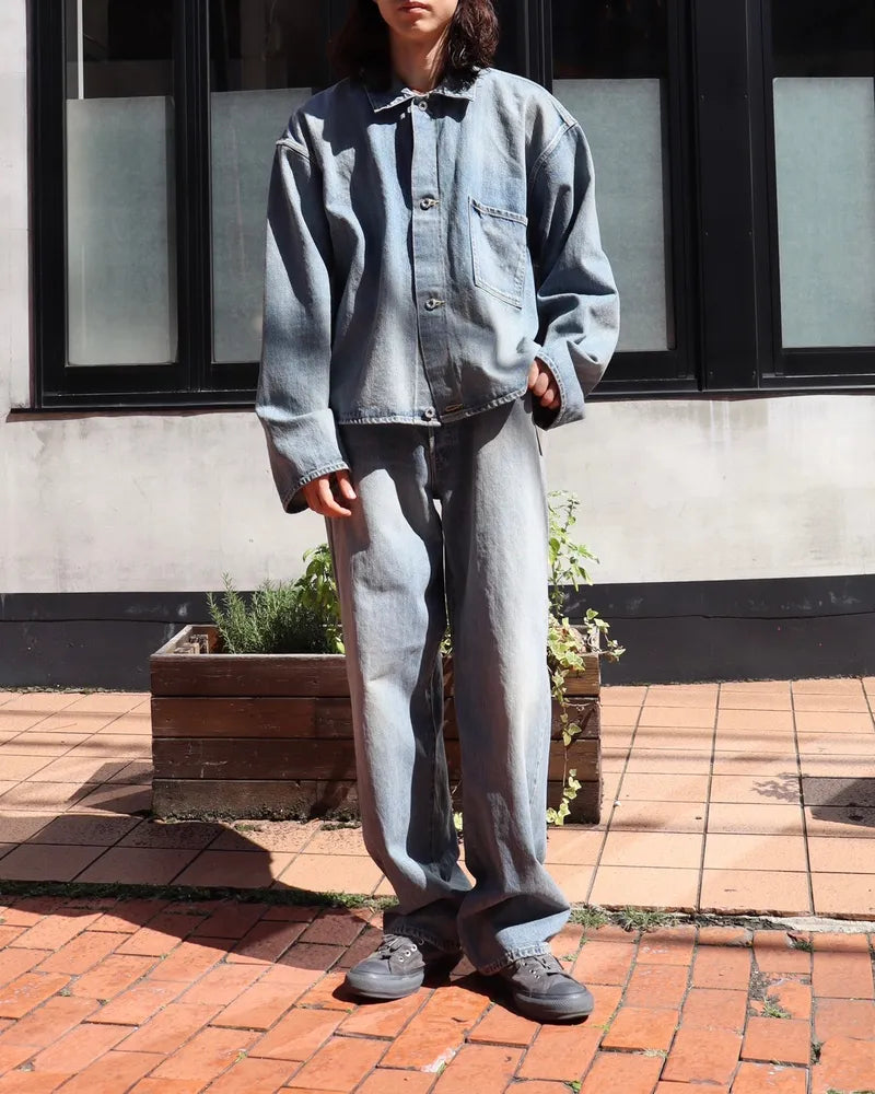 YOKO SAKAMOTO / DENIM STRAIGHT PANTS (YS-24AW-49-1)