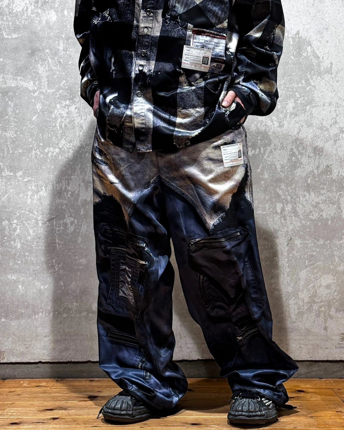 Maison MIHARA YASUHIRO × T.A.T.A / TATA PARACHUTE PANTS (C14PT403)