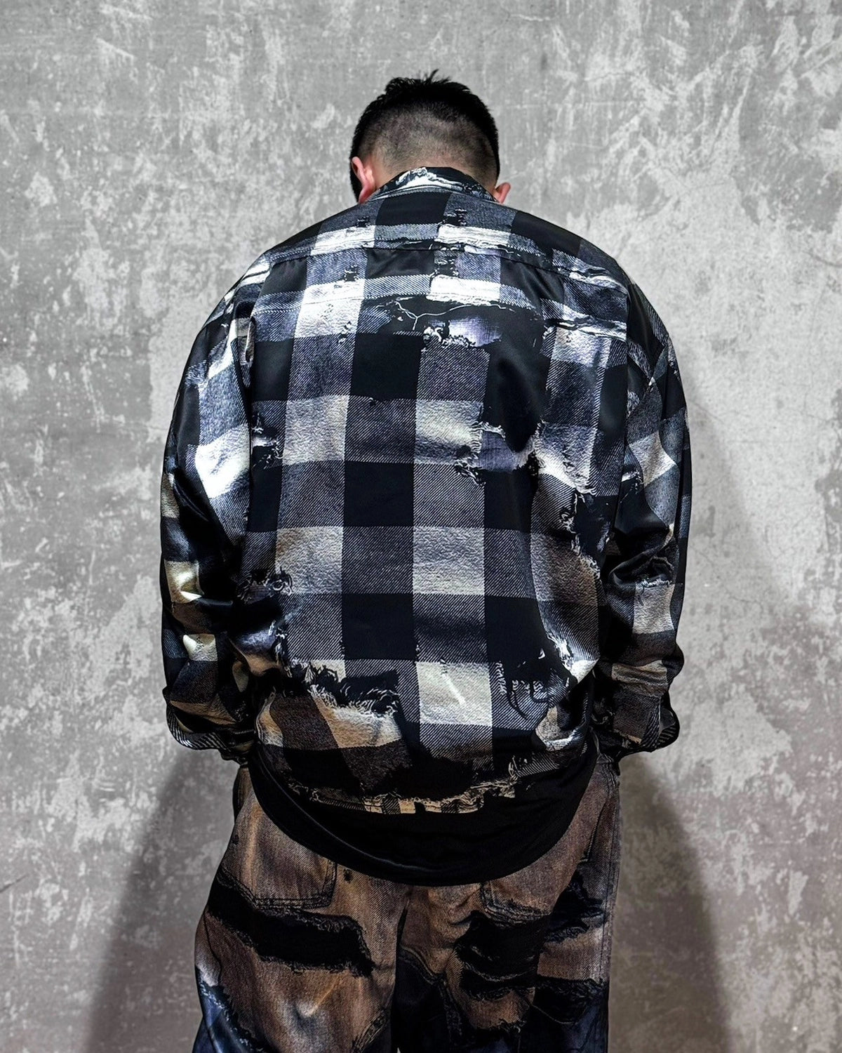 Maison MIHARA YASUHIRO × T.A.T.A / TATA CHECK SHIRT (C14SH402)