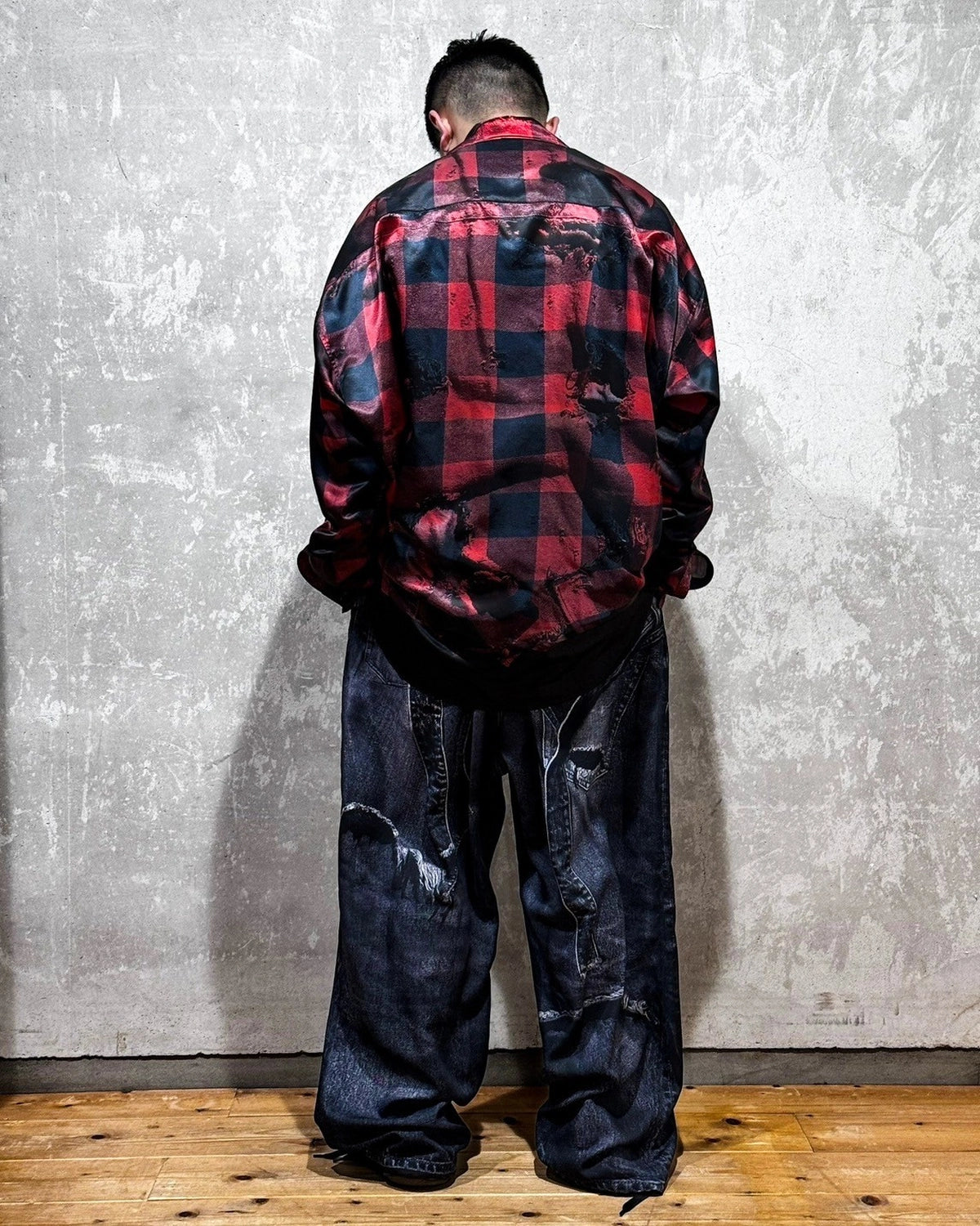 Maison MIHARA YASUHIRO × T.A.T.A / TATA CHECK SHIRT (C14SH402)