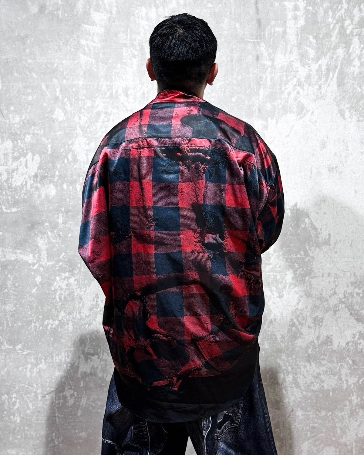 Maison MIHARA YASUHIRO × T.A.T.A / TATA CHECK SHIRT (C14SH402)