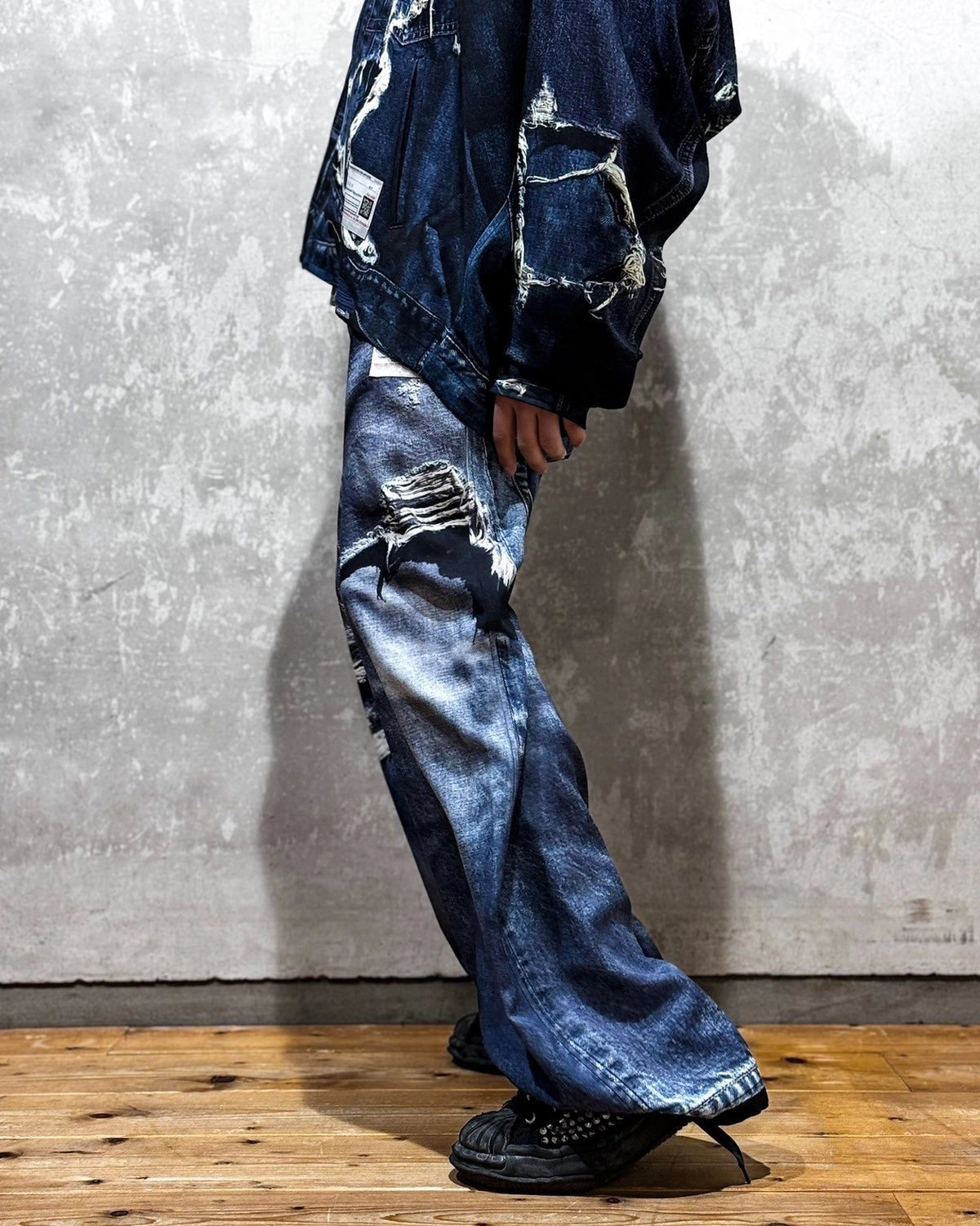 Maison MIHARA YASUHIRO × T.A.T.A / TATA DENIM PANTS (C14PT404)