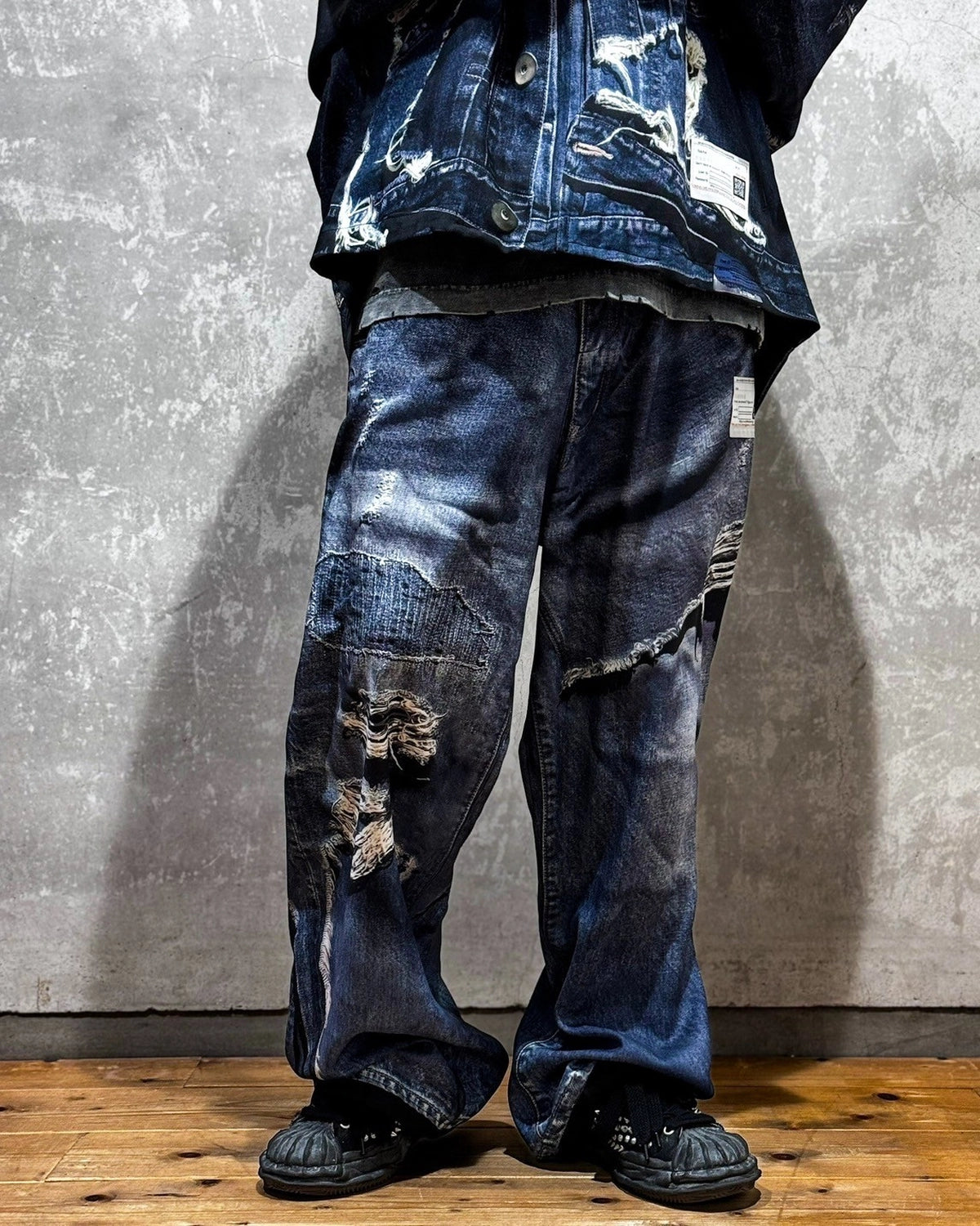 Maison MIHARA YASUHIRO × T.A.T.A / TATA DENIM PANTS (C14PT404)