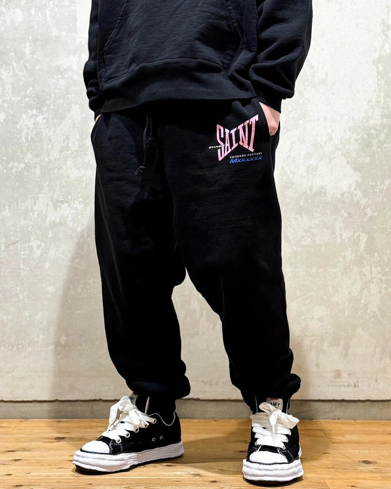©︎SAINT Mxxxxxx /  SWEAT PANTS - RIBON SAINT (SM-HR8-0000-056)