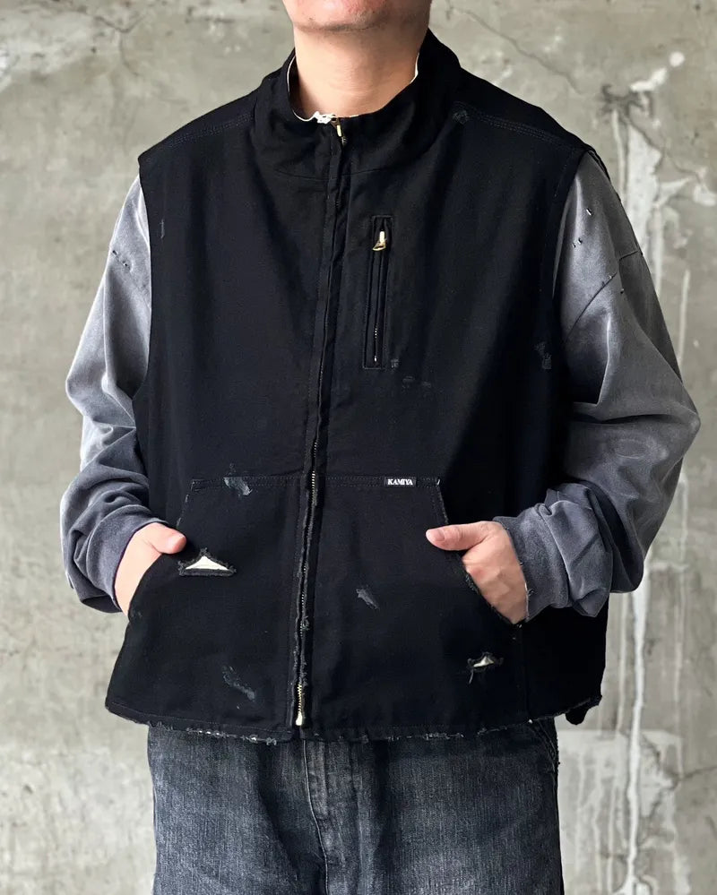 KAMIYA / BORO Duck Vest (G13VT025)