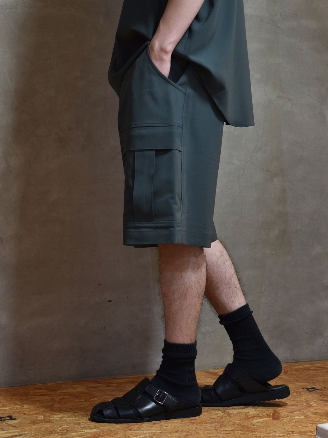N.HOOLYWOOD COMPILE / CARGO HALF PANTS (2251-CP50-003)