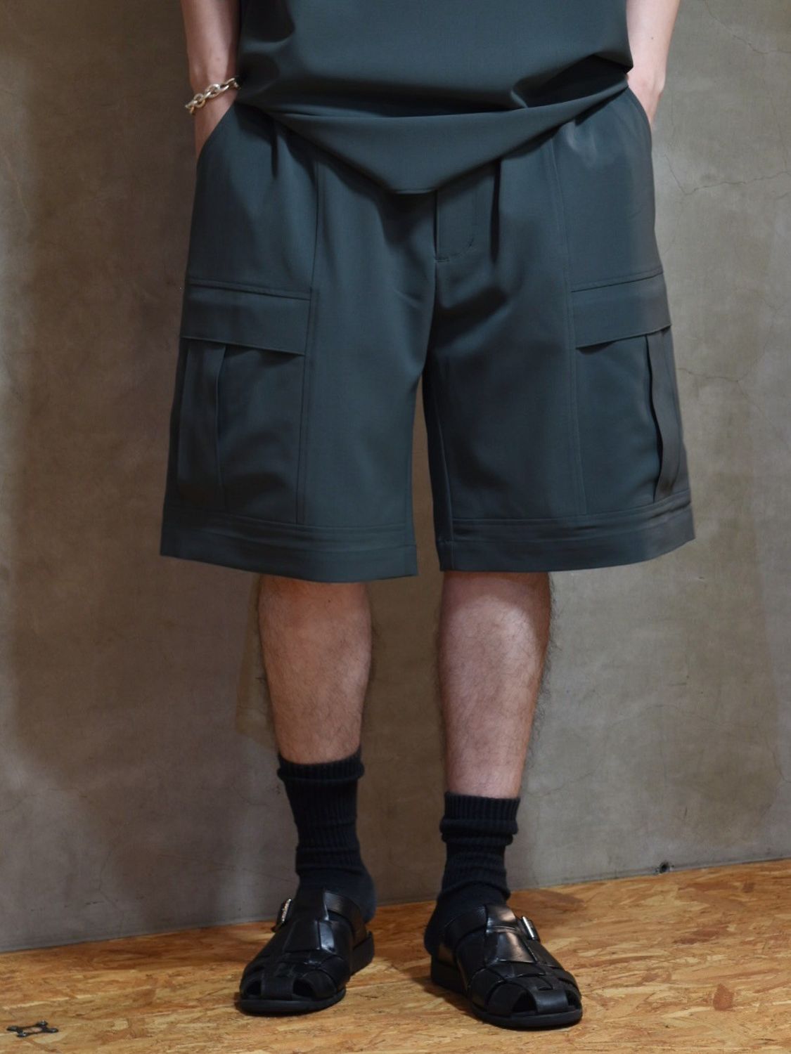 N.HOOLYWOOD COMPILE / CARGO HALF PANTS (2251-CP50-003)