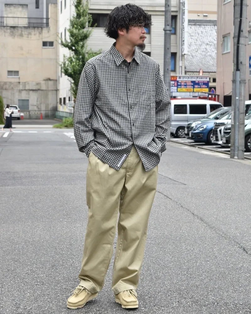 nanamica / DOUBLE PLEAT CHINO PANTS (S24FC054)