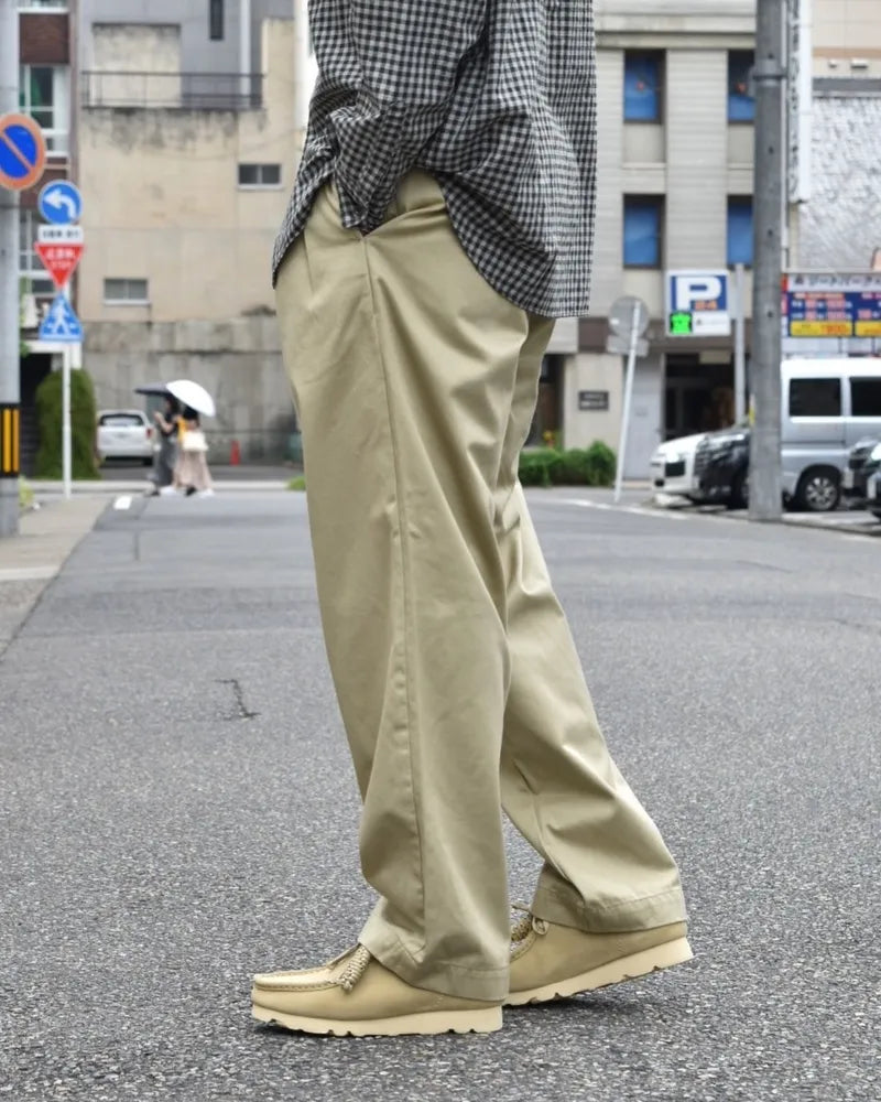 nanamica / DOUBLE PLEAT CHINO PANTS (S24FC054)