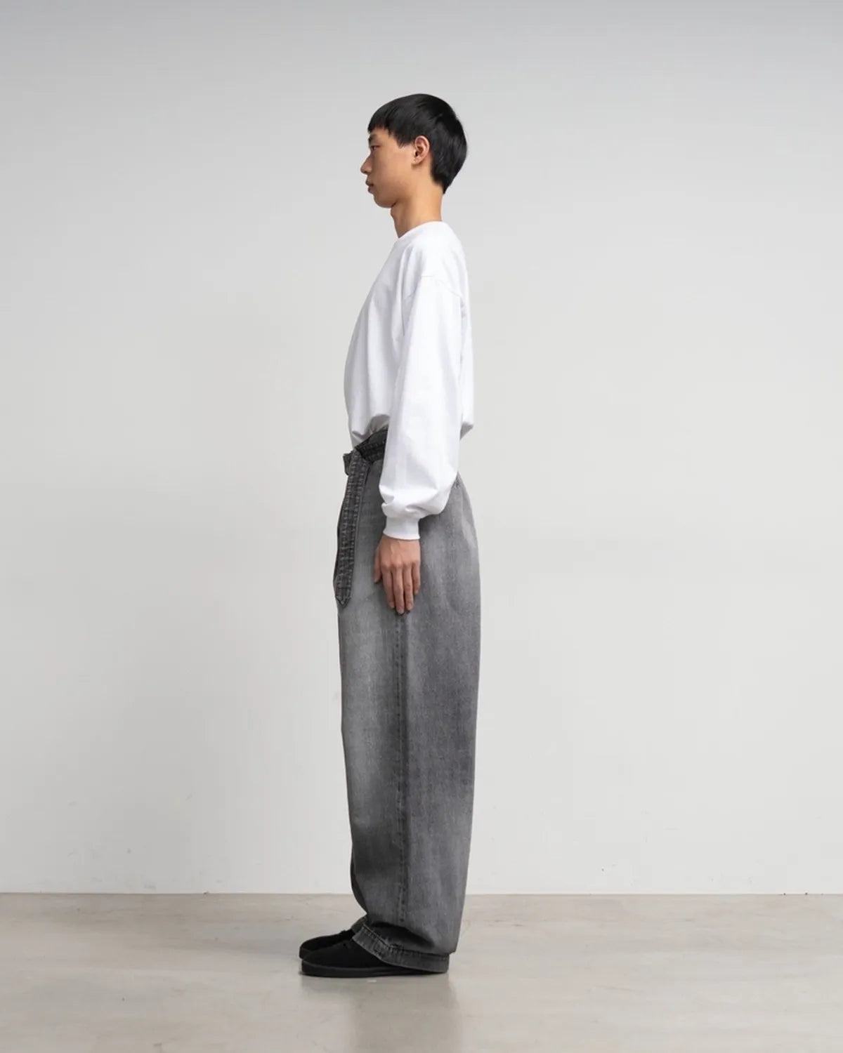 Graphpaper（グラフペーパー） / Selvage Denim Belted Pants