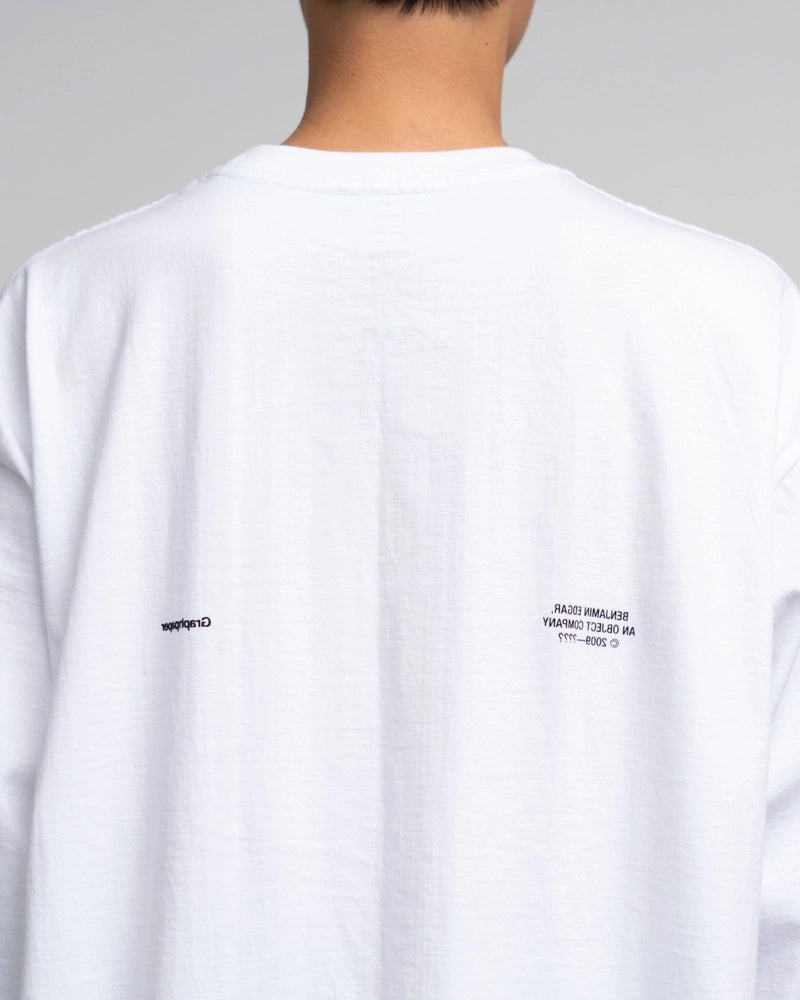 Graphpaper × BENJAMIN EDGAR / BENJAMIN EDGAR for GP L/S Oversized Tee (GU251-70400BE)