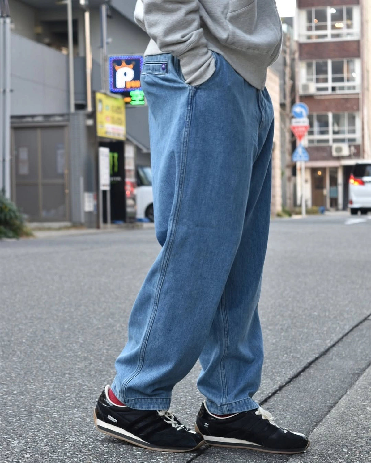 THE NORTH FACE PURPLE LABEL / Denim Wide Tapered Field Pants (N25SC108)