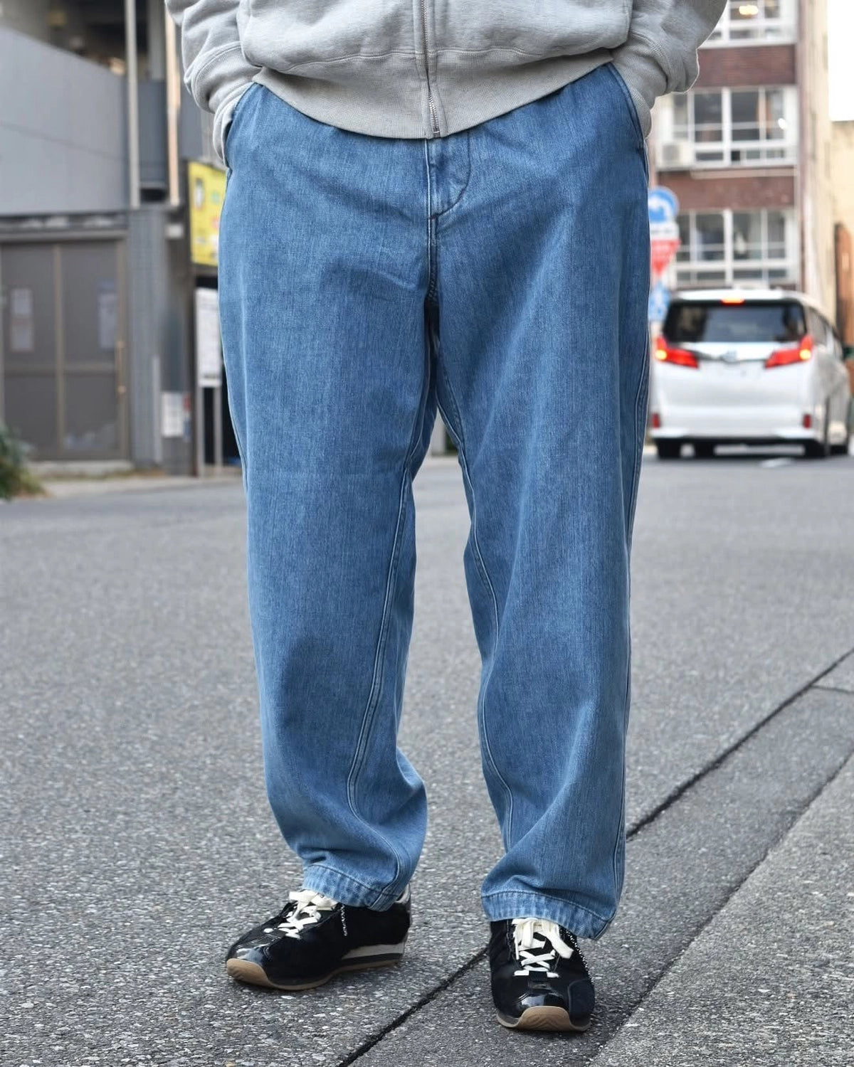 THE NORTH FACE PURPLE LABEL / Denim Wide Tapered Field Pants (N25SC108)