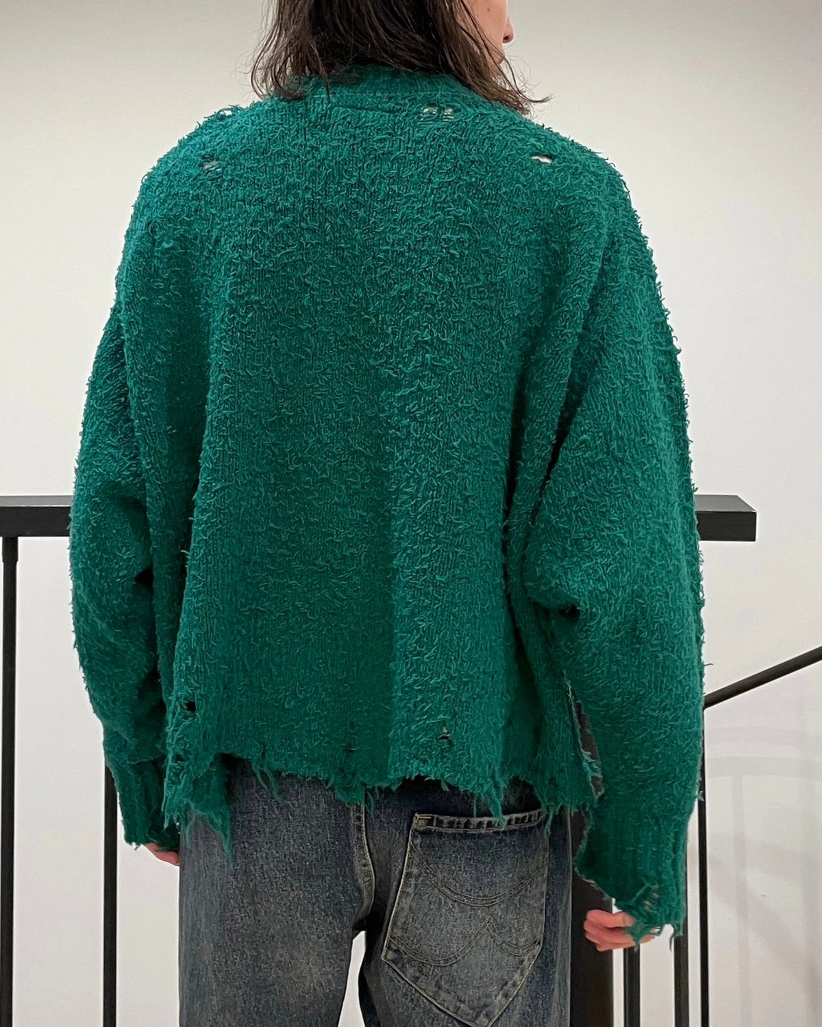 doublet / AURBRUSH RECYCLED COTTON PULLOVER (25SS52KN178)