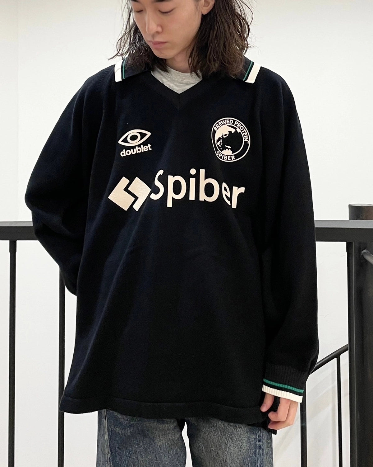 doublet / "TEAM SPIBER" FOOTBALL KNITWEAR (25SS54KN183)