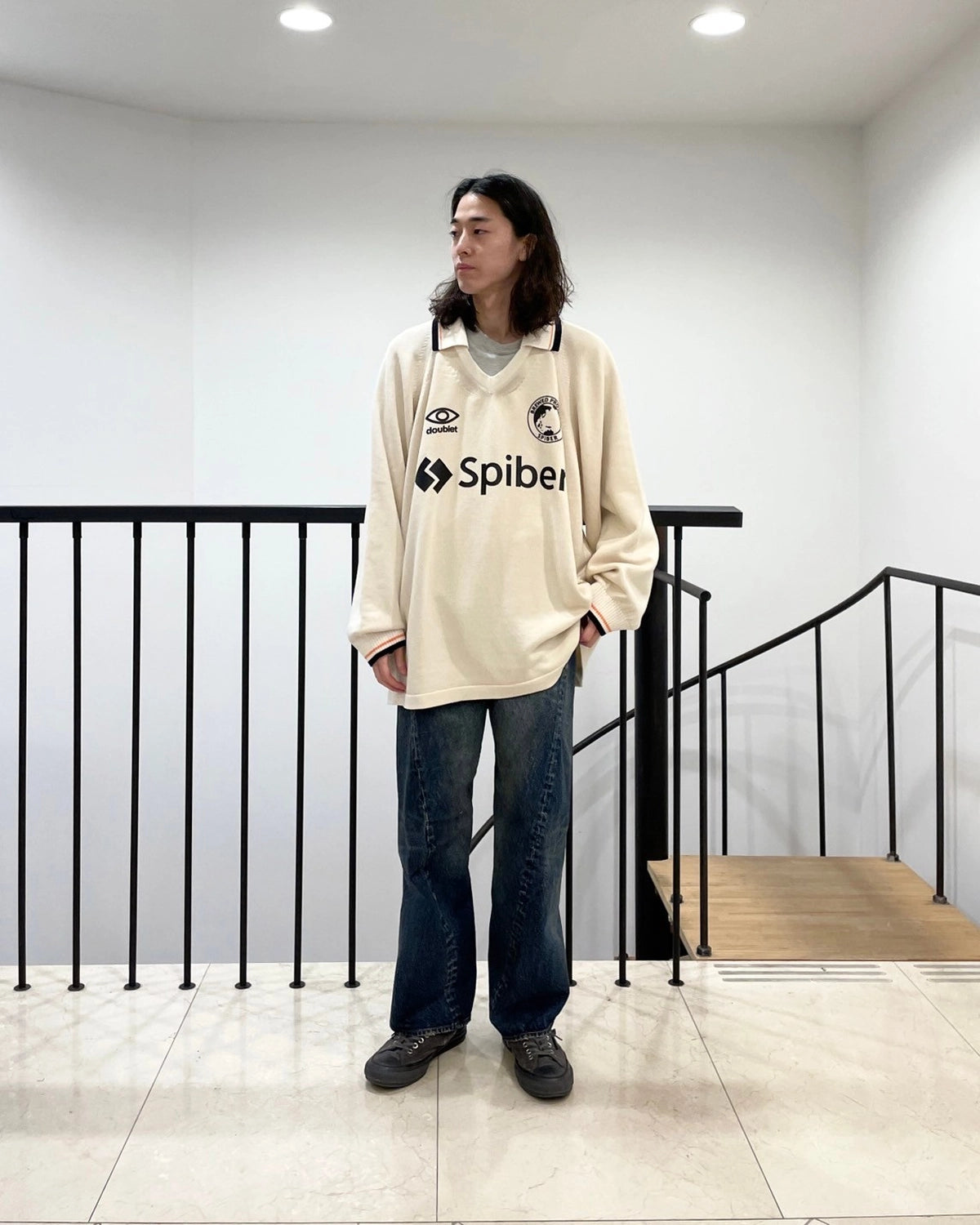 doublet / "TEAM SPIBER" FOOTBALL KNITWEAR (25SS54KN183)