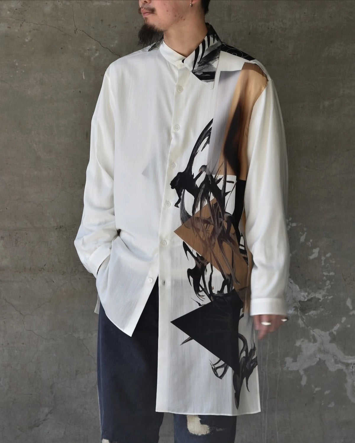 YOHJI YAMAMOTO / SHIRT (HP-B47-812-1S25)