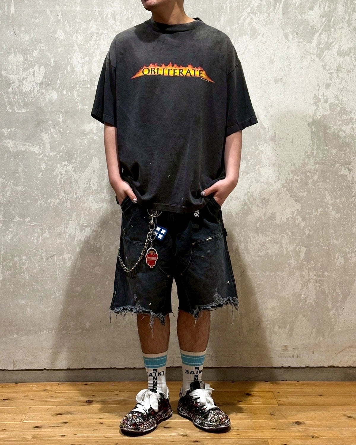 ©︎SAINT Mxxxxxx / SS TEE/OBLITERATE (SM-HR8-0000-013)