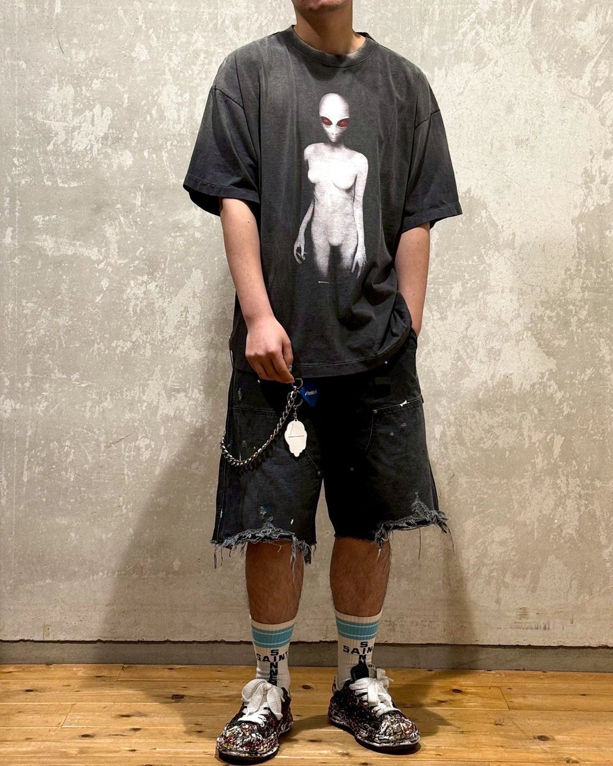 ©︎SAINT Mxxxxxx / SS TEE / ALIEN (SM-HR8-0000-005)