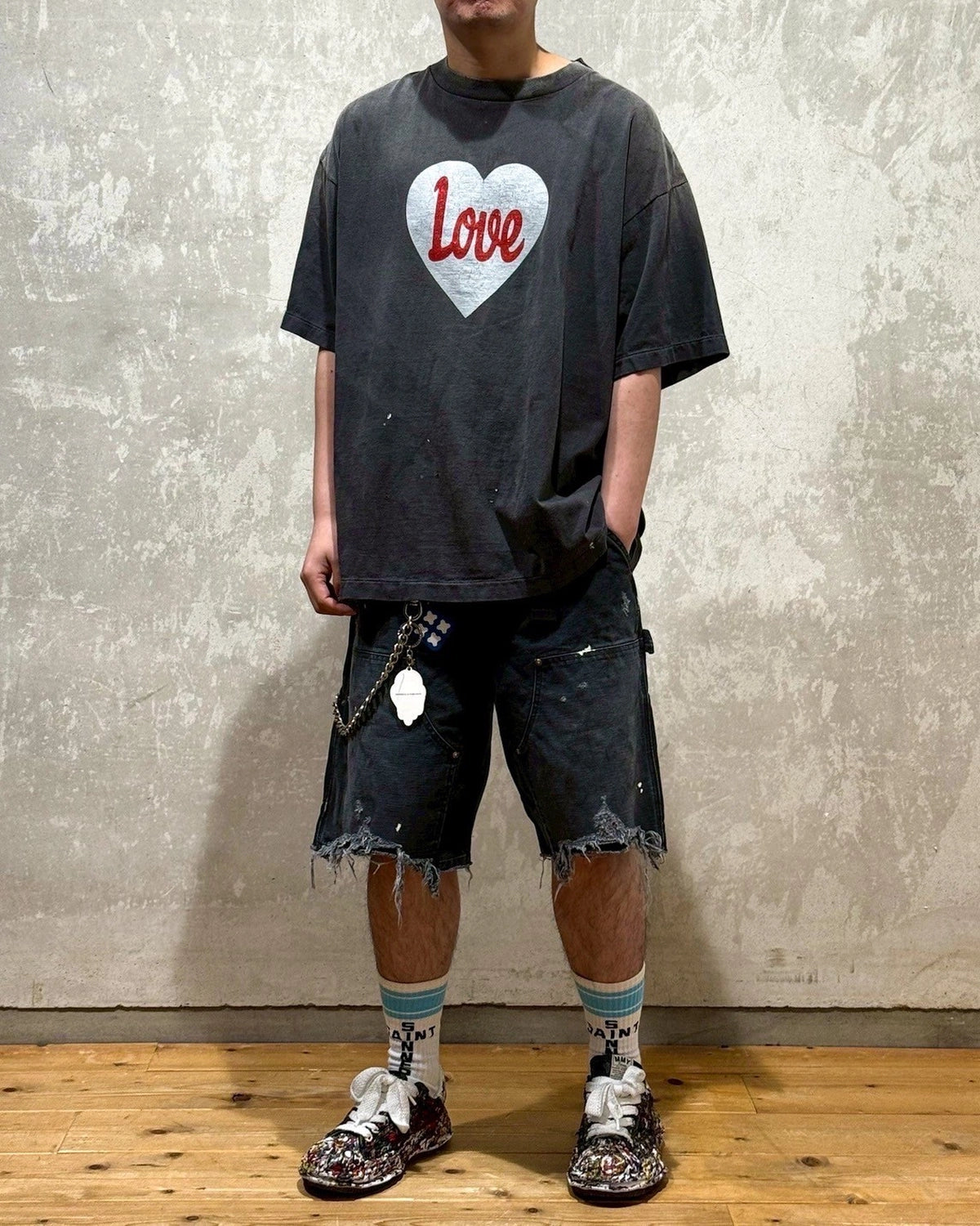 ©︎SAINT Mxxxxxx / SS TEE / HEART LOVE (SM-HR8-0000-001)