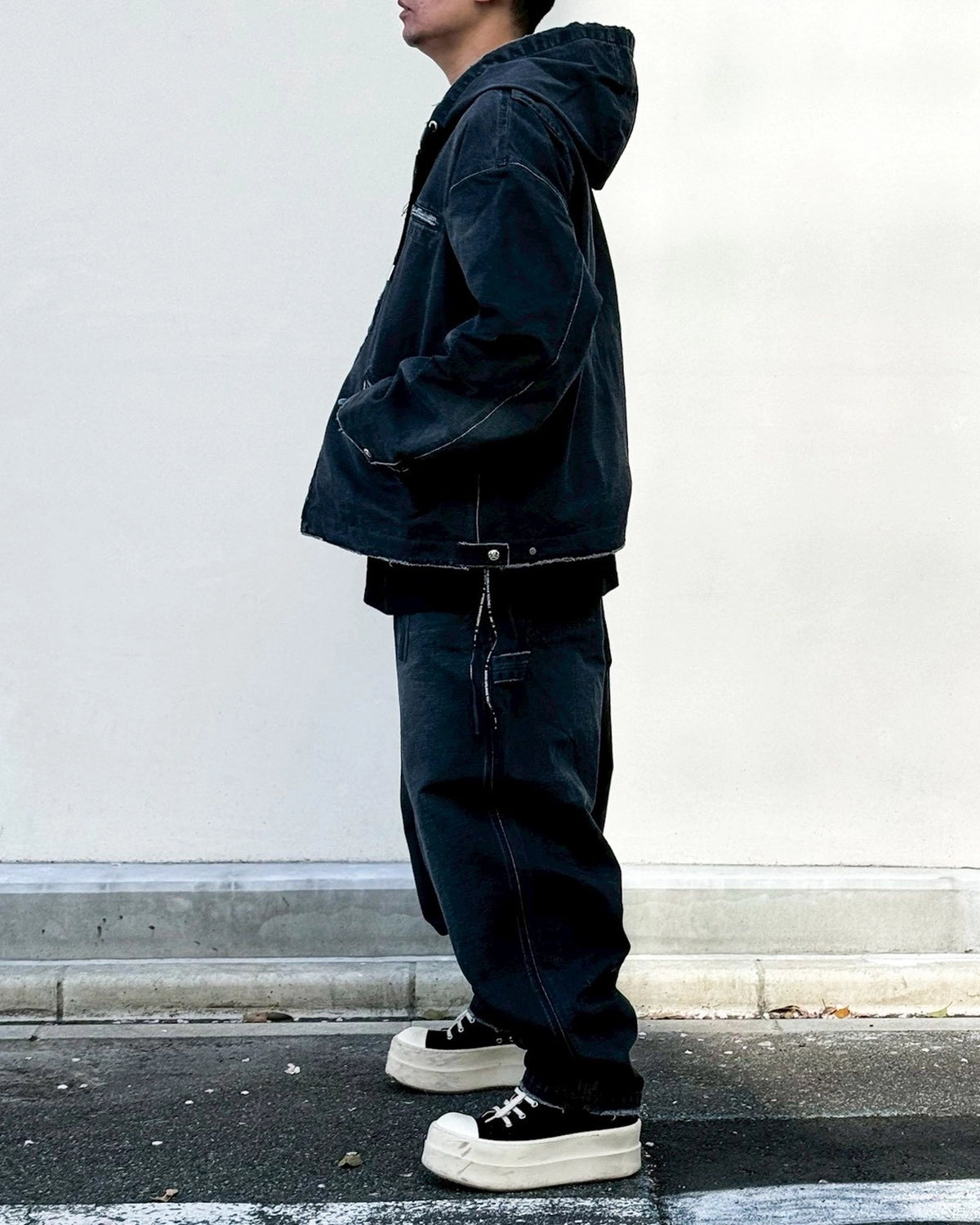 mastermind JAPAN / MW HOODED WORK JACKET (MW26SE1-BL006)