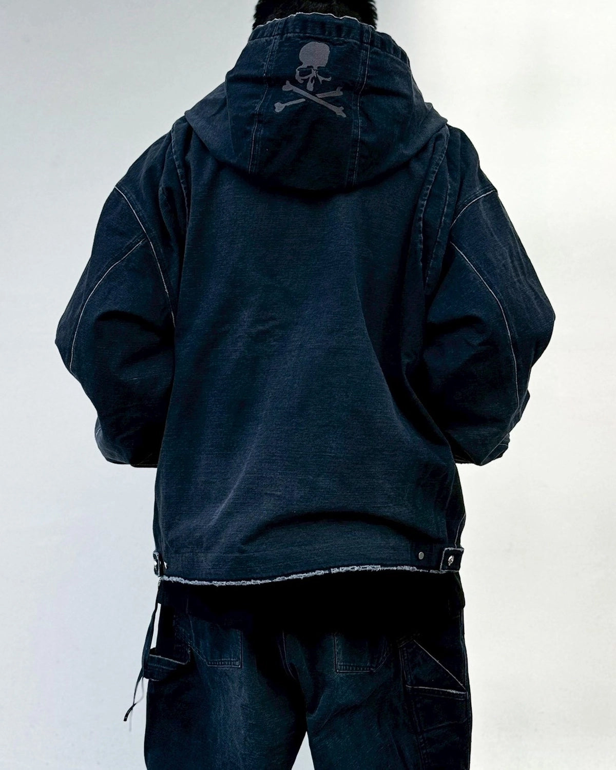 mastermind JAPAN / MW HOODED WORK JACKET (MW26SE1-BL006)