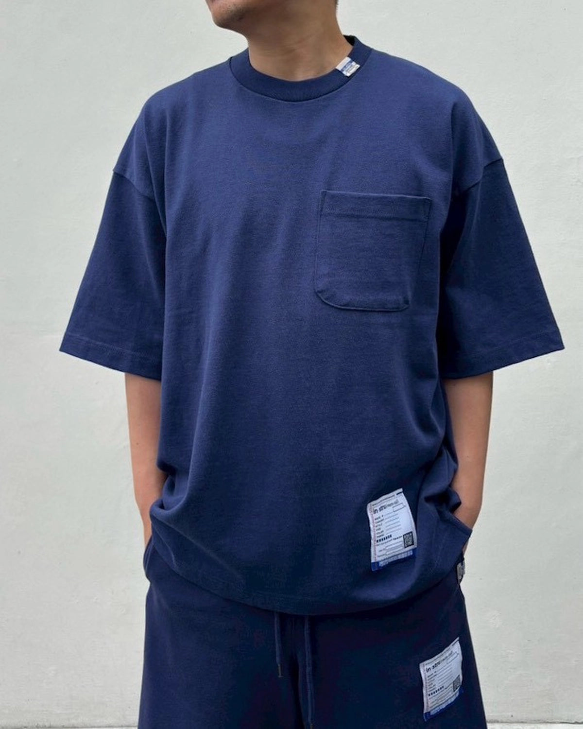 Maison MIHARA YASUHIRO in・stru(men-tal). / Heavy Weight Jersey Pocket T-shirt (I17TS537)