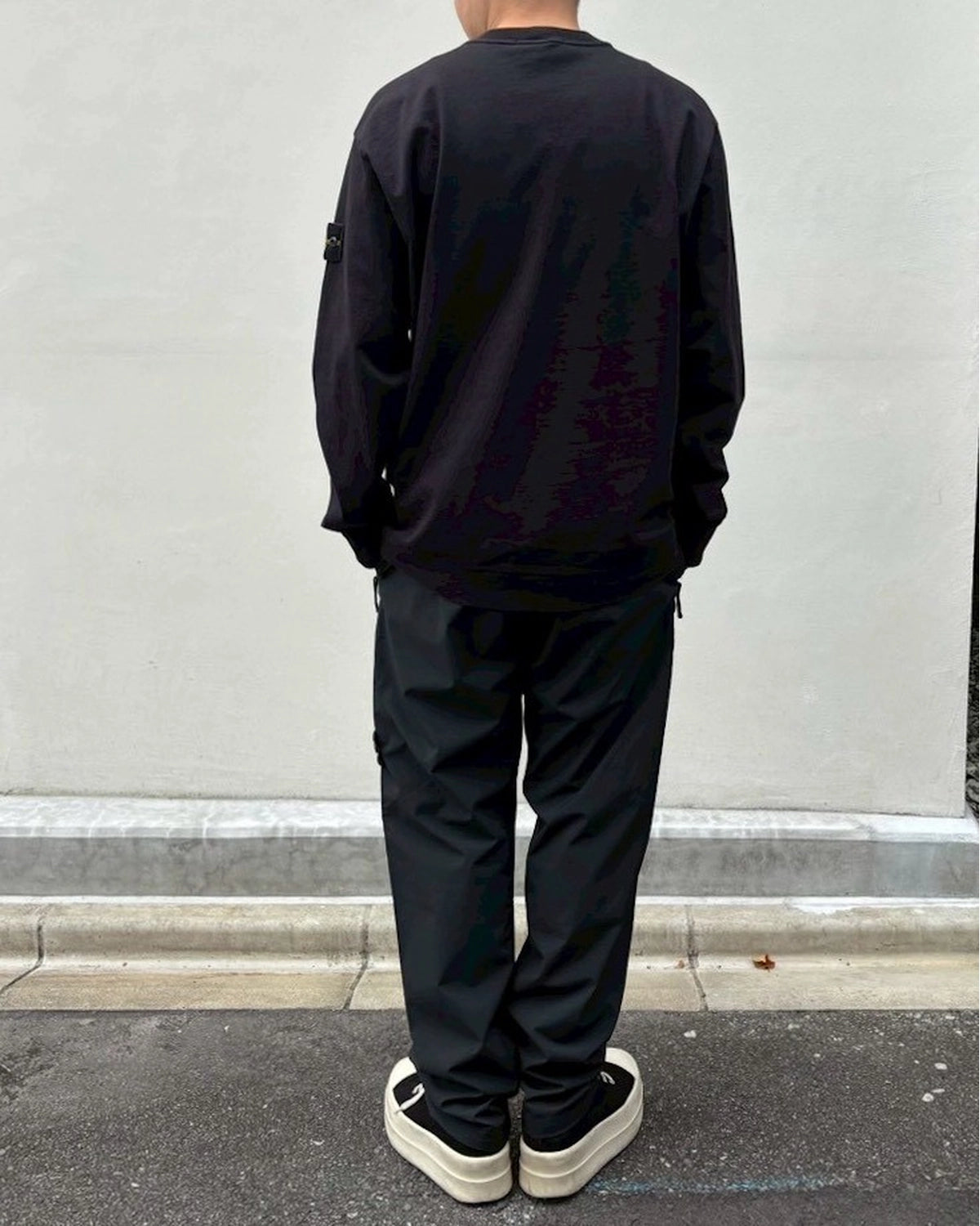 STONE ISLAND / HEAVY ORGANIC COTTON JERSEY (L2S156100057S0B50)