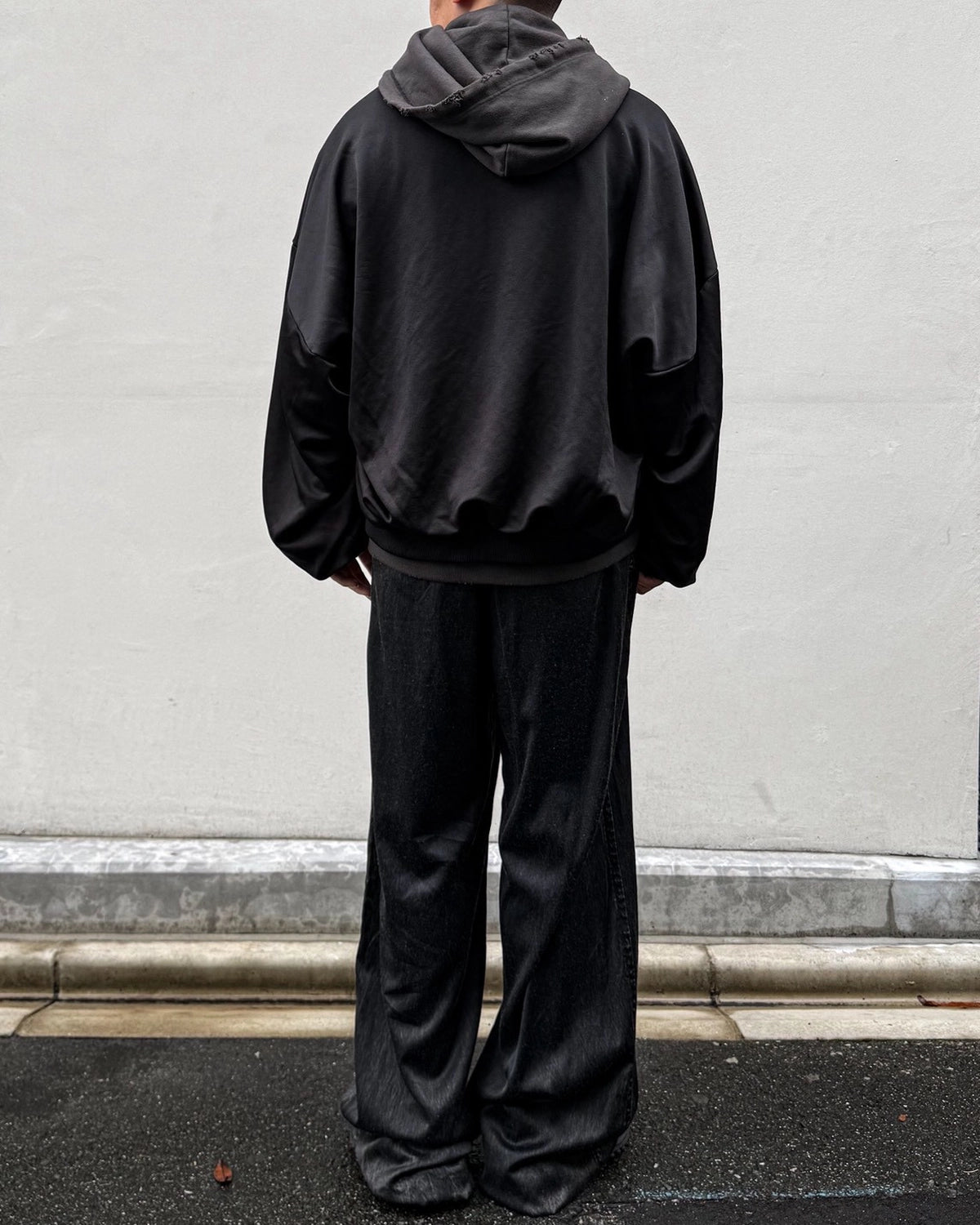 Maison MIHARA YASUHIRO / SATIN TRAUSERS -Women's- (K17PT402)