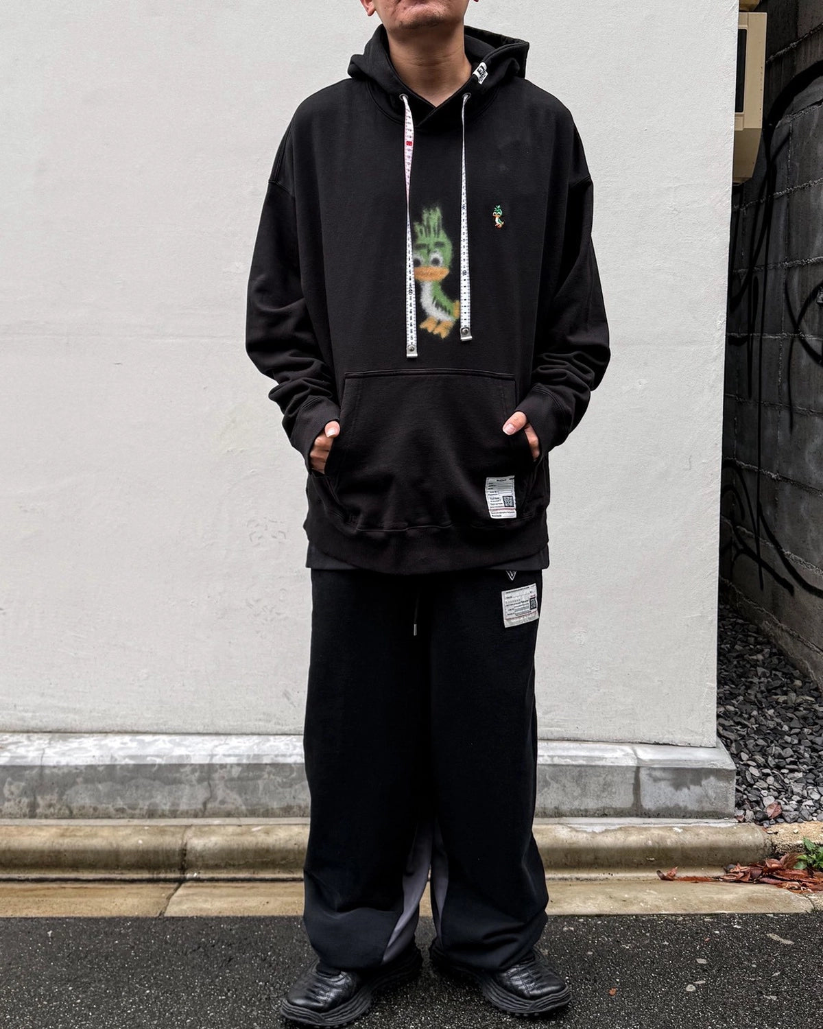 Maison MIHARA YASUHIRO / Leon Printed Hoodie (J17HD781)