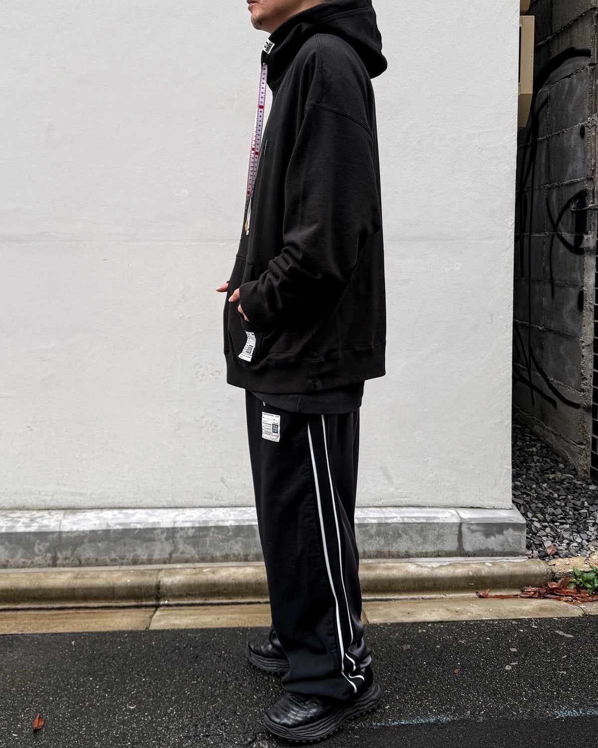 Maison MIHARA YASUHIRO / Leon Printed Hoodie (J17HD781)