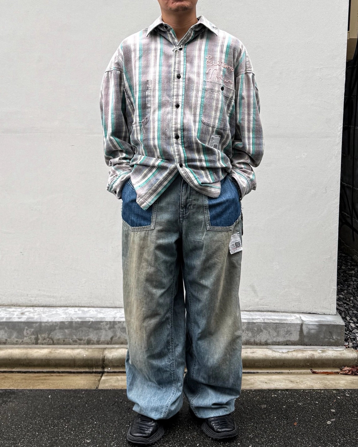 Maison MIHARA YASUHIRO / Vintage Like Check Shirt (J17SH181)