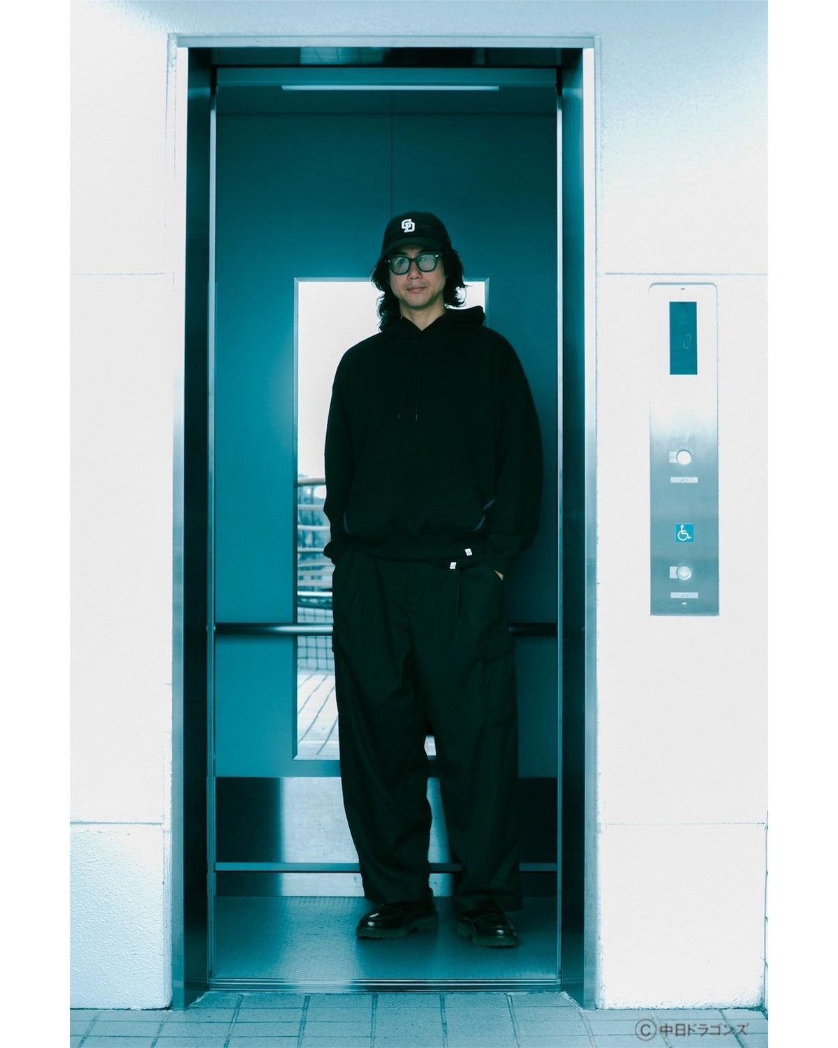 DRAGONS × NEXT THING × MAGIC STICK / TECH JERSEY FLEECE HOODIE (26SS-CD-004)