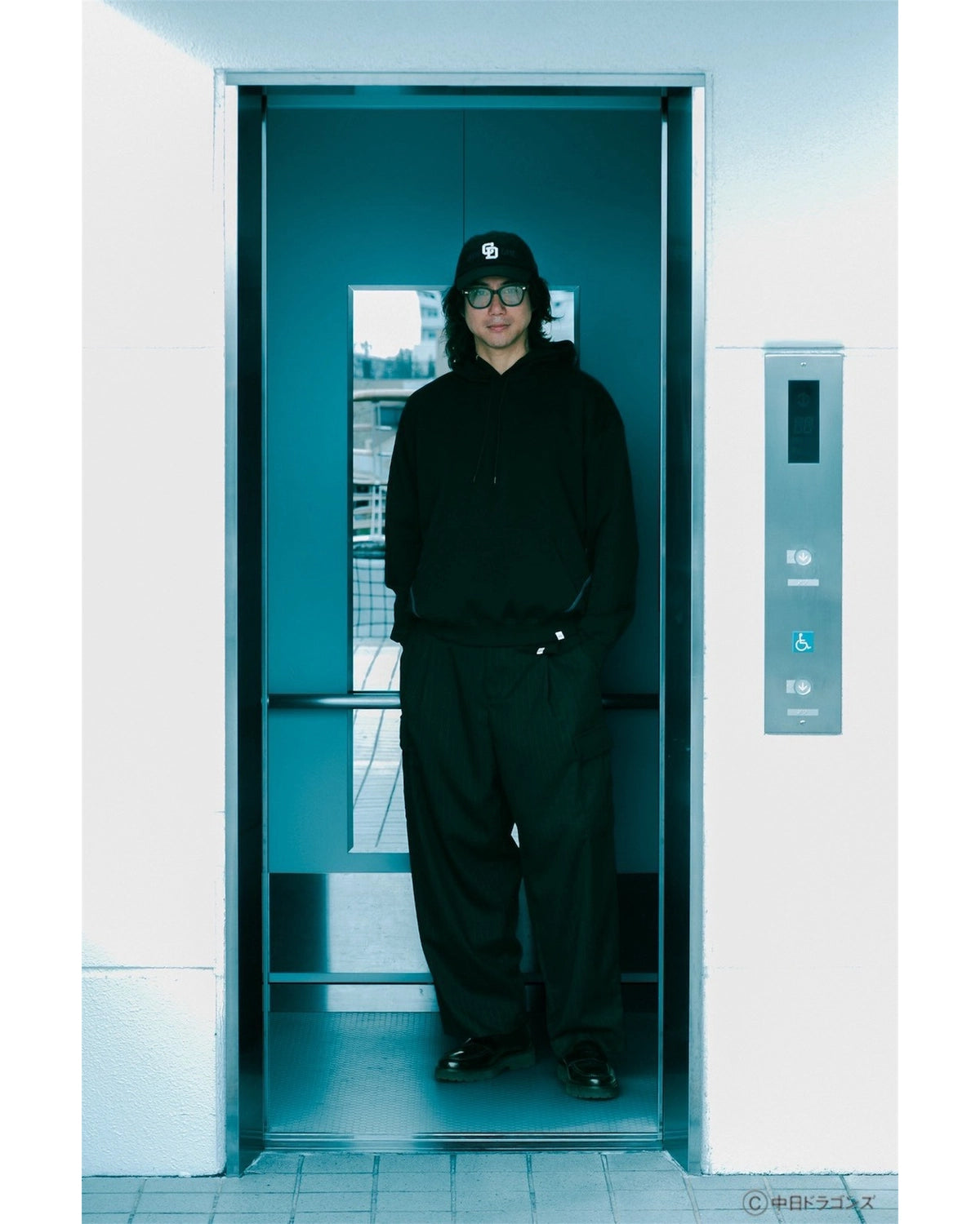 DRAGONS × NEXT THING × MAGIC STICK / TECH JERSEY FLEECE HOODIE (26SS-CD-004)