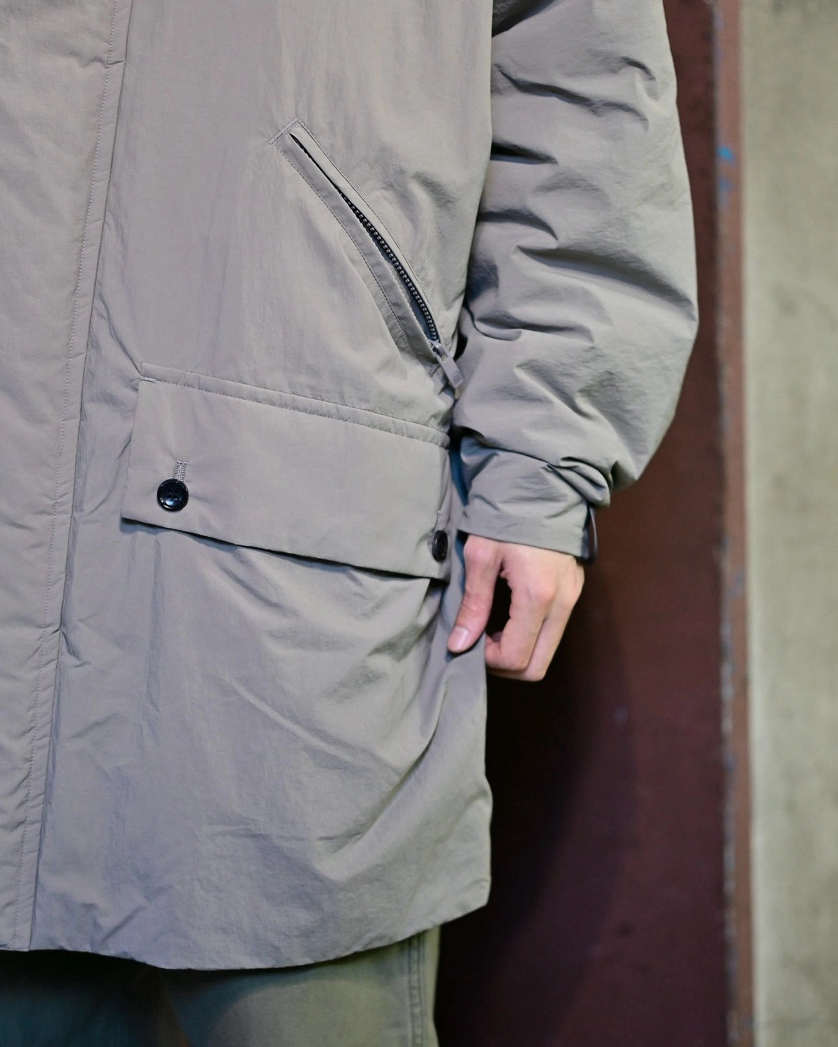 N.HOOLYWOOD COMPILE / BALMACAAN COAT (2262-CO02-017)