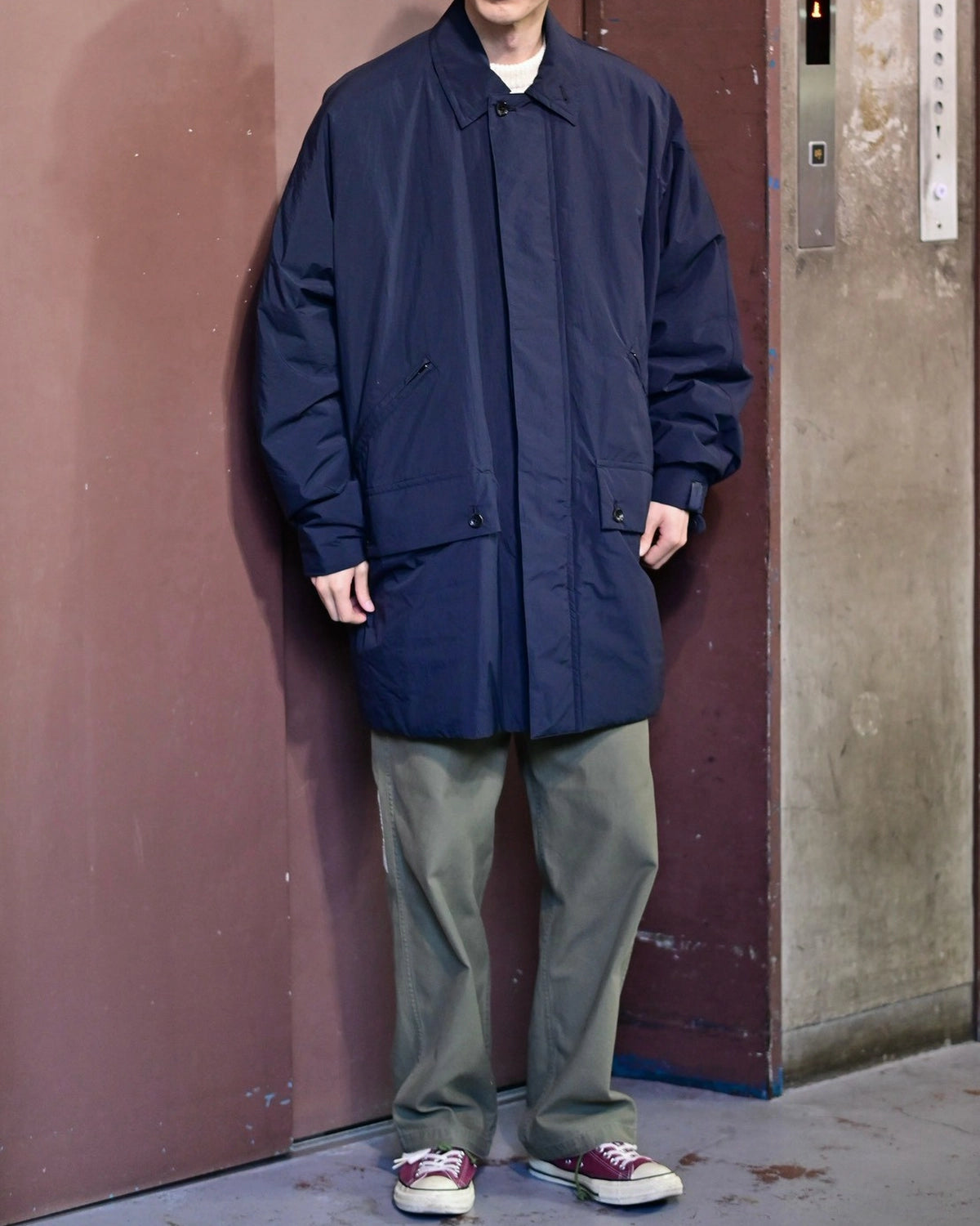 N.HOOLYWOOD COMPILE / BALMACAAN COAT (2262-CO02-017)