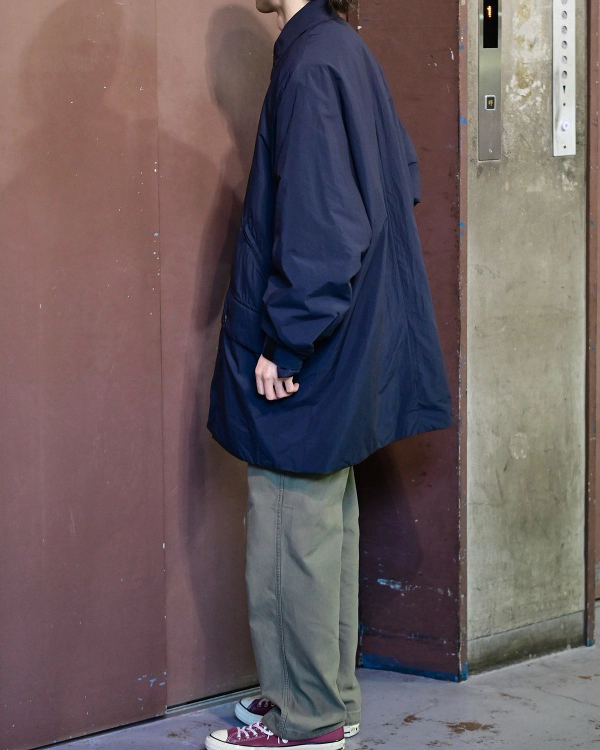 N.HOOLYWOOD COMPILE / BALMACAAN COAT (2262-CO02-017)
